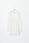 Lace dress - Blanc cassé