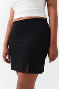 A line skirt - Noir