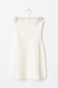 A line dress - Blanc cassé