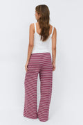Striped soft trousers - Multi blue