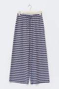 Striped soft trousers - Jaune