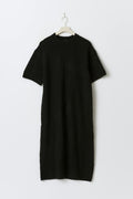Knitted t-shirt dress - Noir