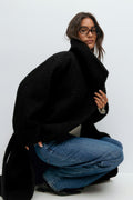Soft boucle long coat - Java