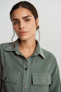 Cory corduroy shirt - Laurel wreath