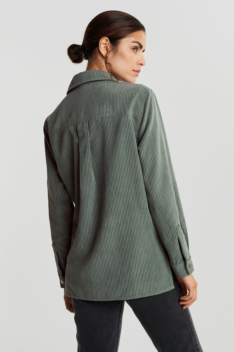 Cory corduroy shirt - Laurel wreath