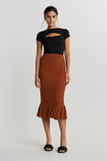 Diddi smock skirt - Tortoise shell