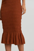 Diddi smock skirt - Tortoise shell