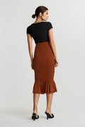 Diddi smock skirt - Tortoise shell